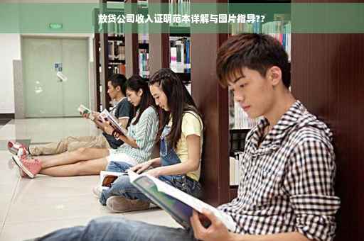 放贷公司收入证明范本详解与图片指导??