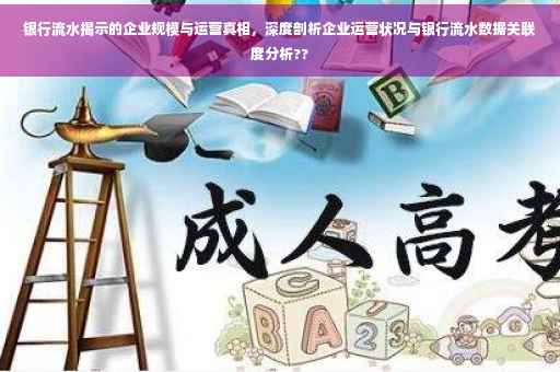 银行流水揭示的企业规模与运营真相，深度剖析企业运营状况与银行流水数据关联度分析??