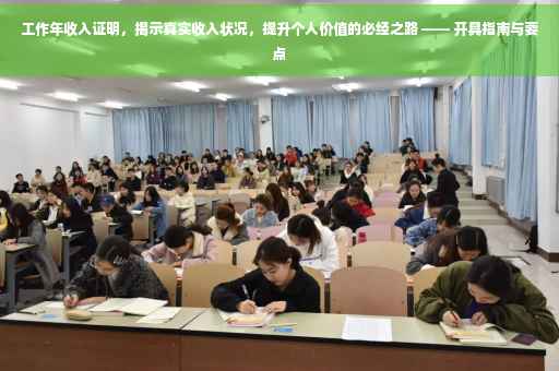 工作年收入证明，揭示真实收入状况，提升个人价值的必经之路 —— 开具指南与要点