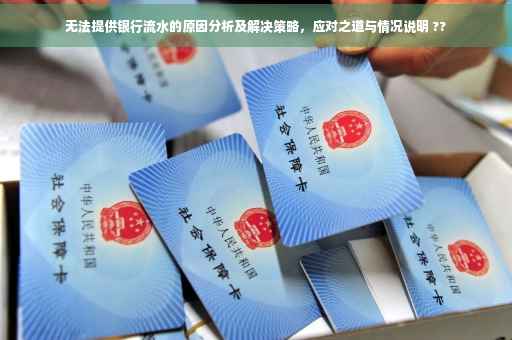 无法提供银行流水的原因分析及解决策略，应对之道与情况说明 ??