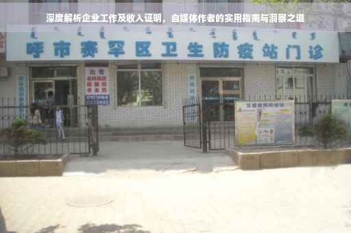 深度解析企业工作及收入证明，自媒体作者的实用指南与洞察之道