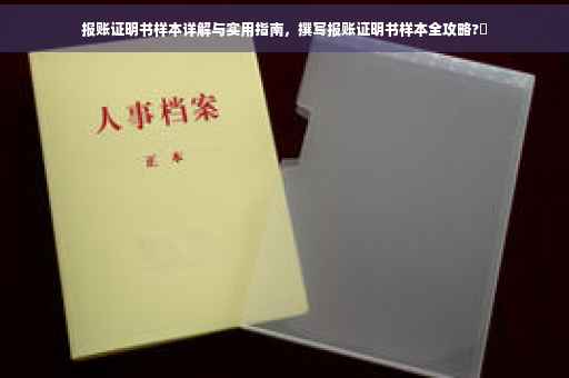 报账证明书样本详解与实用指南，撰写报账证明书样本全攻略?✨