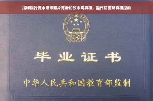 揭秘银行流水进账照片背后的故事与真相，操作指南及真相探索