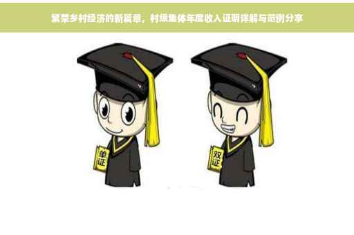 繁荣乡村经济的新篇章，村级集体年度收入证明详解与范例分享