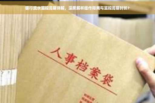 银行流水监控周期详解，深度解析操作指南与监控周期时长?