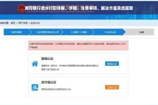 黄河银行流水打印详解，步骤、注意事项、解决方案及流程图
