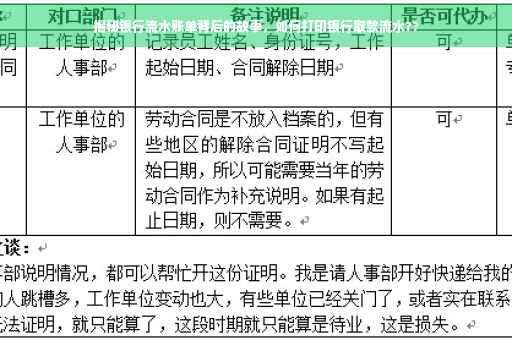 揭秘银行流水账单背后的故事，如何打印银行取款流水??