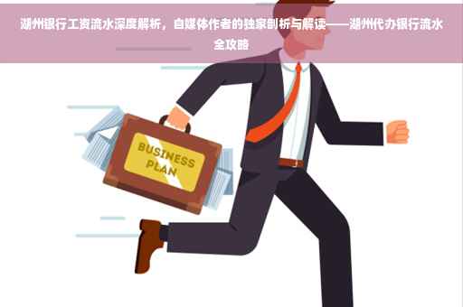 湖州银行工资流水深度解析，自媒体作者的独家剖析与解读——湖州代办银行流水全攻略