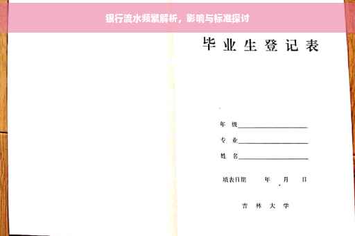 银行流水频繁解析，影响与标准探讨
