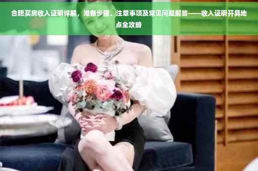 合肥买房收入证明详解，准备步骤、注意事项及常见问题解答——收入证明开具地点全攻略