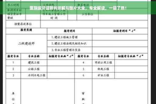 医院拔牙证明书详解与图片大全，专业解读，一目了然！