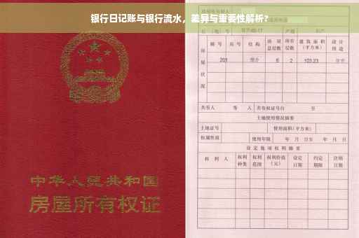 银行日记账与银行流水，差异与重要性解析?