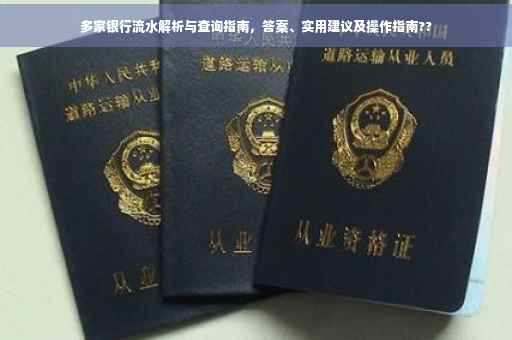 多家银行流水解析与查询指南，答案、实用建议及操作指南??