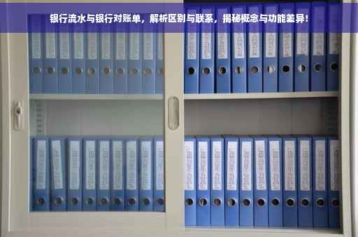 银行流水与银行对账单，解析区别与联系，揭秘概念与功能差异！