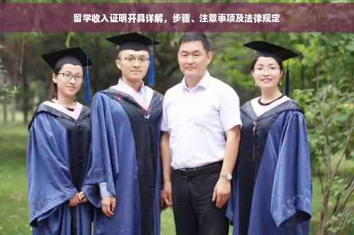 留学收入证明开具详解，步骤、注意事项及法律规定