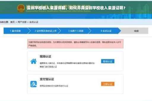 深圳学校收入来源详解，如何开具深圳学校收入来源证明？