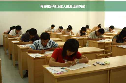 揭秘常州机场收入来源证明内幕