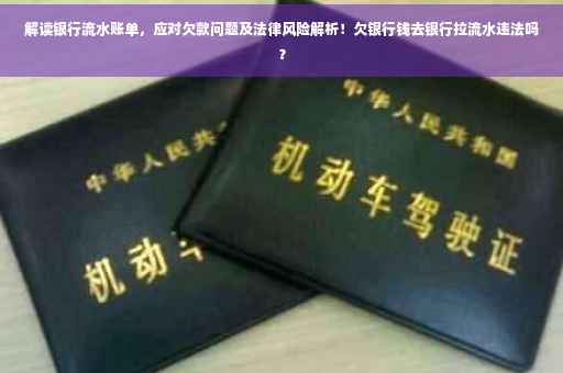 解读银行流水账单，应对欠款问题及法律风险解析！欠银行钱去银行拉流水违法吗？