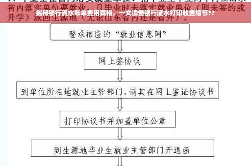 揭秘银行流水账单费用真相，一文读懂银行流水打印收费细节??