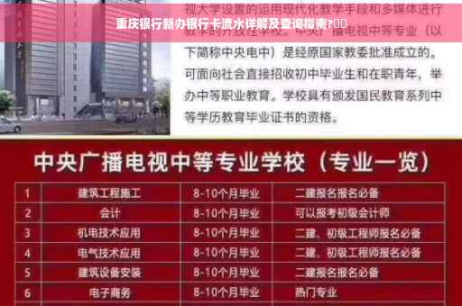 重庆银行新办银行卡流水详解及查询指南?⚡️