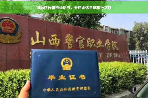 国际旅行体检证明书，开启无忧全球旅行之旅