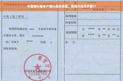 中国银行基本户银行流水详解，查询方法及步骤??