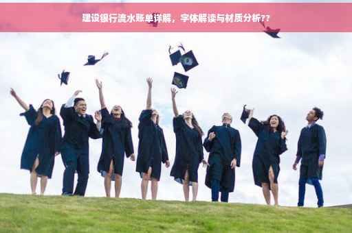 建设银行流水账单详解，字体解读与材质分析??