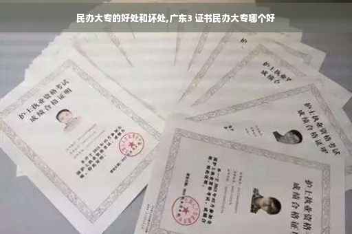民办大专的好处和坏处,广东3 证书民办大专哪个好