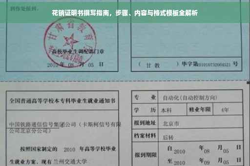 花销证明书撰写指南，步骤、内容与格式模板全解析
