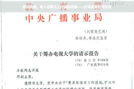 职场指南，收入证明与工作调动攻略——打造完美职场生涯