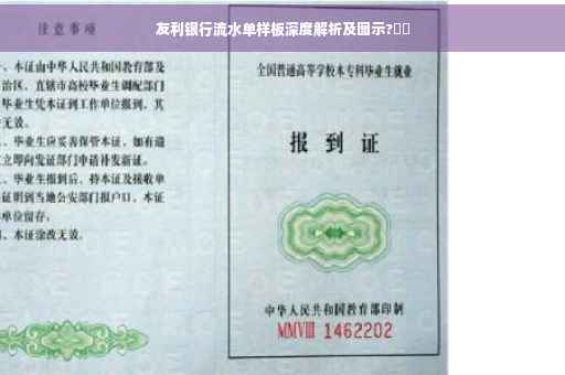 友利银行流水单样板深度解析及图示?⚡️
