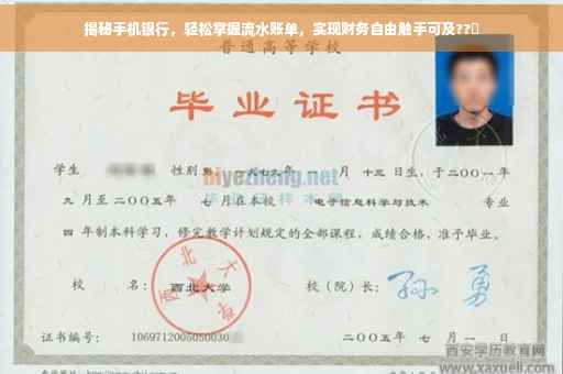 揭秘手机银行，轻松掌握流水账单，实现财务自由触手可及??✨