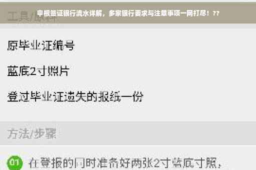 申根签证银行流水详解，多家银行要求与注意事项一网打尽！??