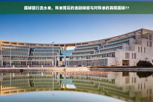 揭秘银行流水单，账单背后的金融秘密与对账单的真相揭秘??