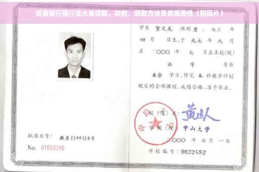 招商银行银行流水单详解，功能、获取方法及其重要性（附图片）