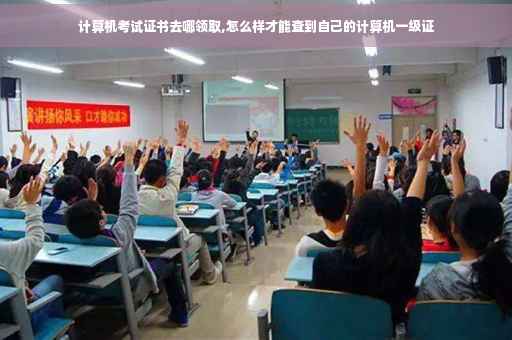 计算机考试证书去哪领取,怎么样才能查到自己的计算机一级证