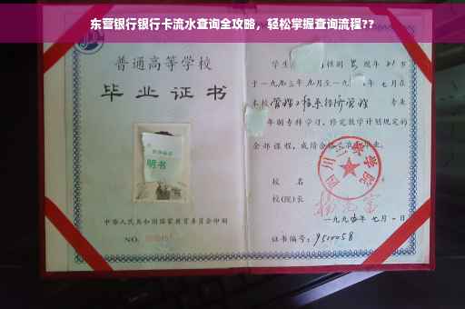 东营银行银行卡流水查询全攻略，轻松掌握查询流程??