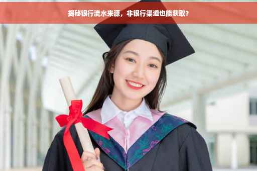 揭秘银行流水来源，非银行渠道也能获取？