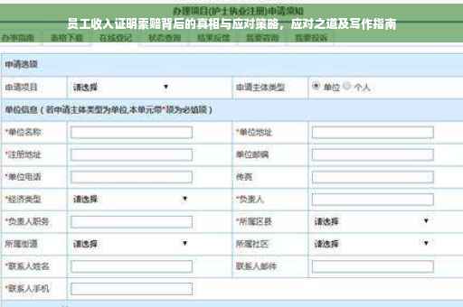 员工收入证明索赔背后的真相与应对策略，应对之道及写作指南