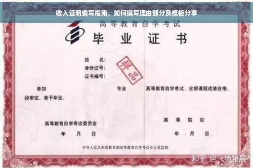 收入证明编写指南，如何撰写理由部分及模板分享