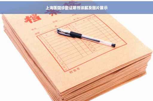 上海医院诊断证明书详解及图片展示