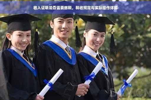 收入证明是否需要缴税，税收规定与实际操作详解