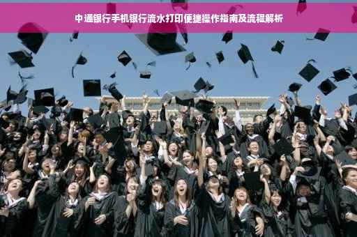 中通银行手机银行流水打印便捷操作指南及流程解析