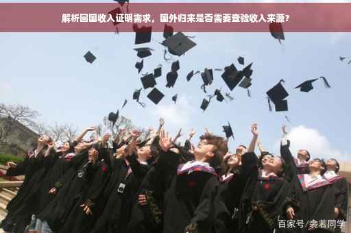 解析回国收入证明需求，国外归来是否需要查验收入来源？