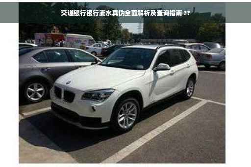 交通银行银行流水真伪全面解析及查询指南 ??