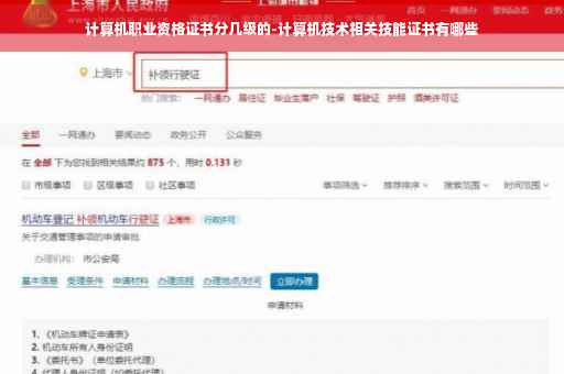 计算机职业资格证书分几级的-计算机技术相关技能证书有哪些 计算机职业资格证书分几级的-计算机技术相关技能证书有哪些
