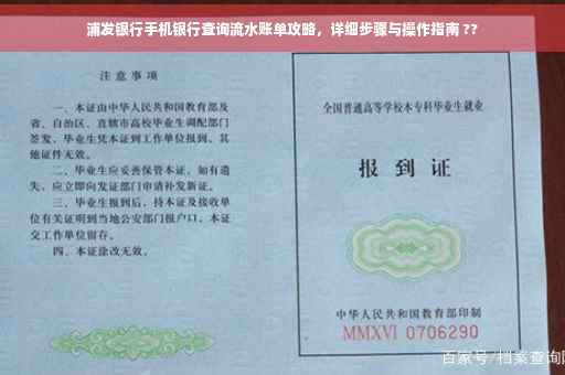 浦发银行手机银行查询流水账单攻略，详细步骤与操作指南 ??