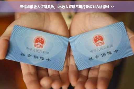警惕虚假收入证明风险，PS收入证明不可行及应对方法探讨 ??