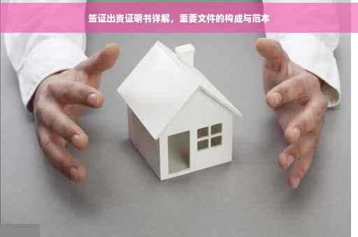 签证出资证明书详解，重要文件的构成与范本