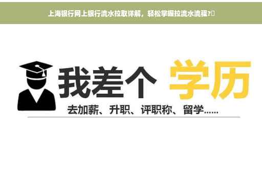 上海银行网上银行流水拉取详解，轻松掌握拉流水流程?✨
